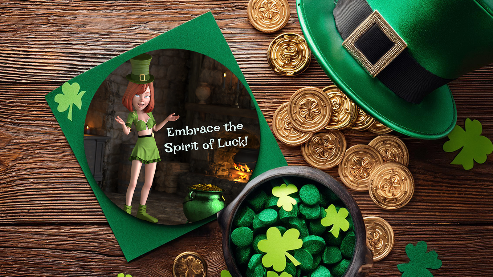 Leprechaun Toon Girl