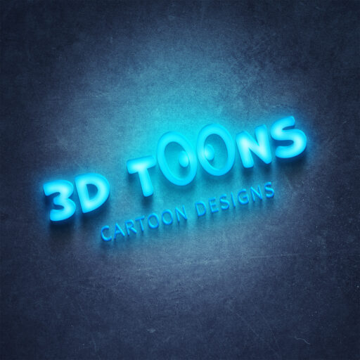 3D Toons Logo