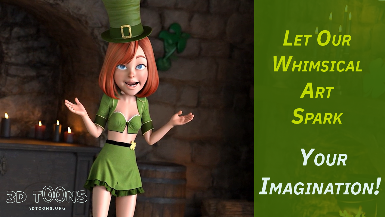 AI Irish Whimsical